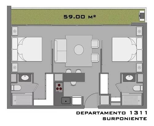 Vendo 2 Dormitorios Macul Con Estacionamiento Y Bodega