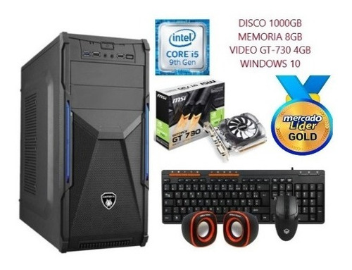 Computadora Cpu Intel Core I5 2.9 9na 1tb 8gb Gt-730 4gb, I7