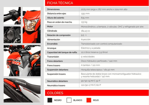 Honda Xr 190