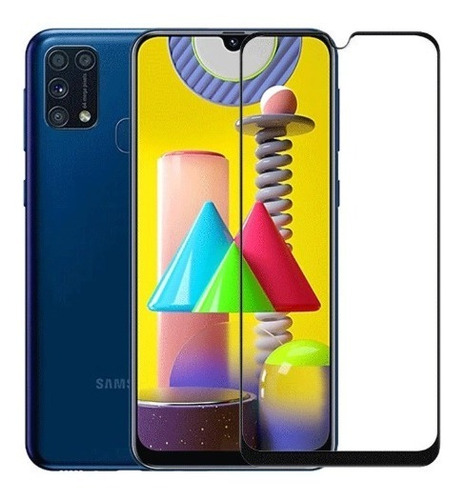 Capa Case Capinha + Película3d Samsung M31 Tela 6.4