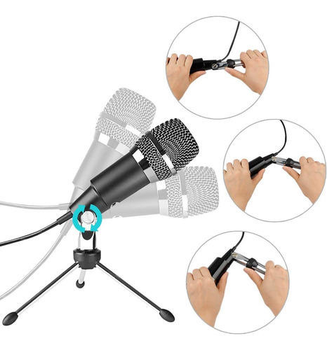 Micrófono Usb Fifine Condensador P/skype Grabaciones Youtube