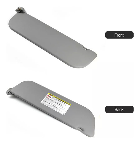 Parasol Adecuado Para Ford 2009-2014 Años Un Par Gris