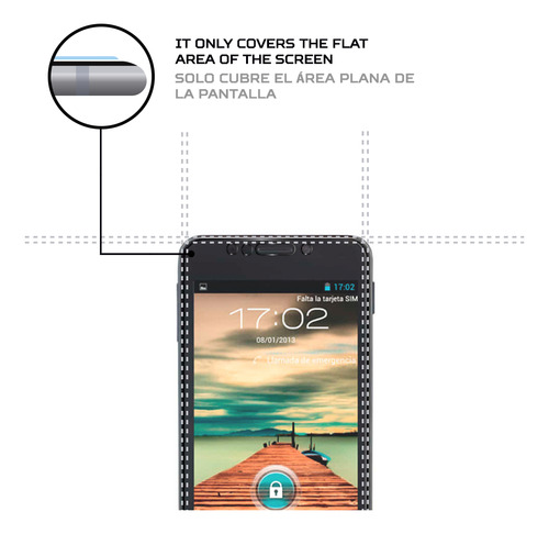 Protector Mica Pantalla Para Airis Tm500