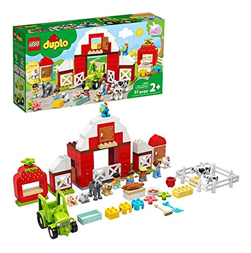 Lego Duplo Town Barn, Tractor & Farm Animal Care 10952 Jueg