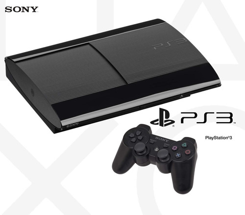 Imagen 1 de 2 de Sony Playstation 3 Super Slim 500gb Standard Charcoal Black