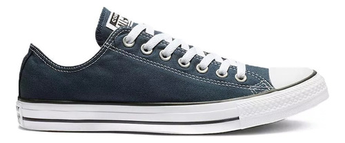 Zapatillas Converse All Star Ox Baja Lona Azul 