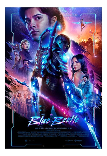 Poster De Blue Beetle 