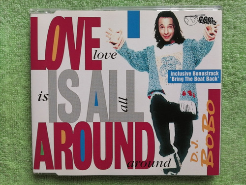 Eam Cd Maxi Dj Bobo Love Is All Around 1994 Edicion Europea