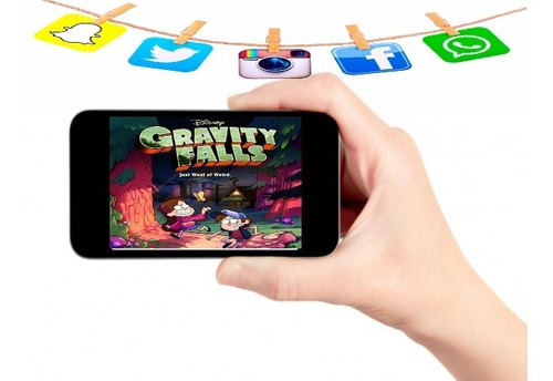 Vídeo Invitación Gravity Falls Mas  Motivos Efecto 3d Hd