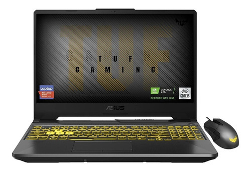 Asus Tuf Gaming F15 Full Hd I5 8gb 512gb Ssd Gtx 1650 Color Negro-gris