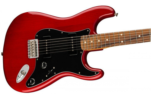 Guitarra Electrica Fender Noventa Stratocaster Mexicana Msi Color Rojo Material del diapasón Pau ferro
