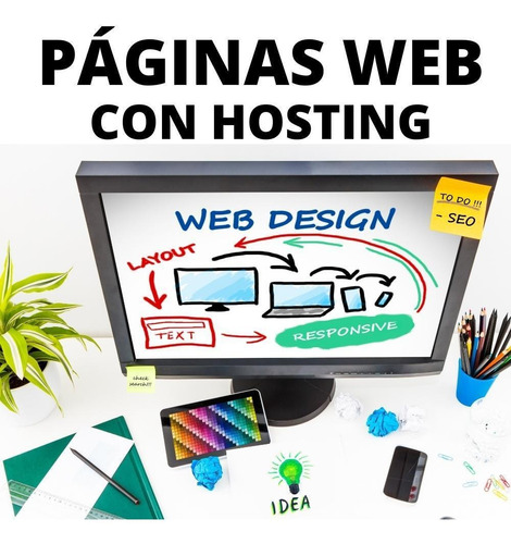 Imagen 6 de 10 de Página Web Responsive Con Hosting Y Dominio