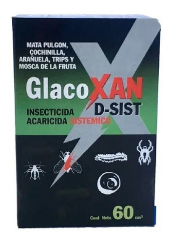 Insecticida Acaricida Sistemico Glacoxan D-Sist 60 Cm3