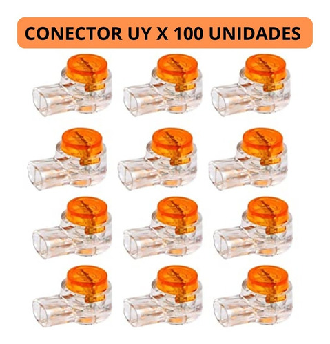 Conectores Uy Para Empalmes De Cable De Telefono 100 Und