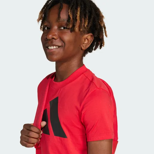 Camiseta adidas Casual Essentials Niños Rojo Jc9664