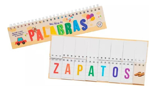 Mi Libro De Palabras - Libro Infantil Movil Didactico