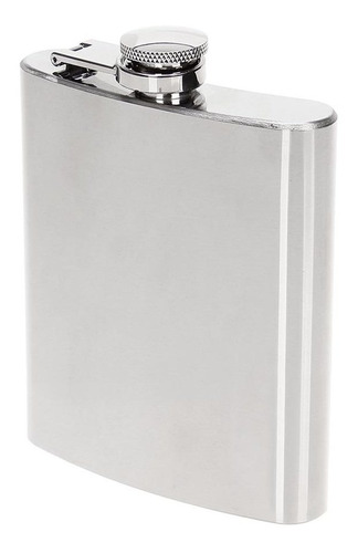 Cantil De Bolso Porta Bebidas Aço Inox 207ml Rodeo West 2156