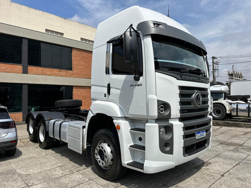 Vw 25.480 Constellation 2024 6x2 Teto Alto = 2548 R450 28480