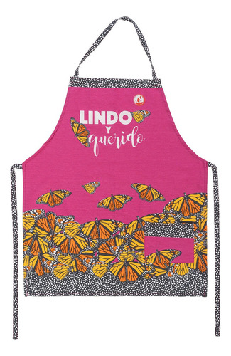 Set 3 Mandiles Diseño Fridas 100% Algodón Repelente Al Agua