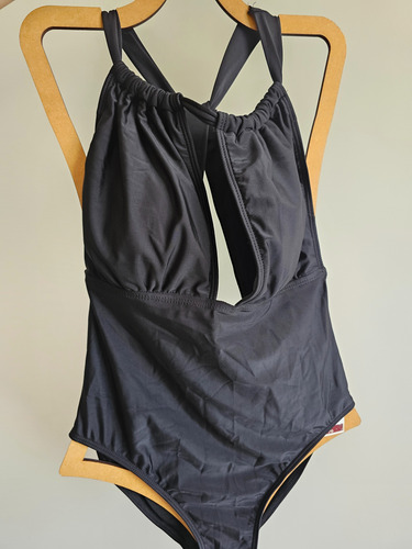 Traje De Baño Dama Entero Abertura Frontal