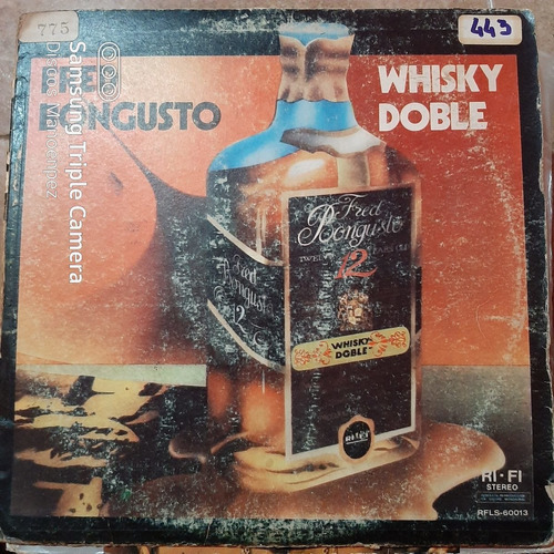 Vinilo Fred Bongusto Whisky Doble Br1