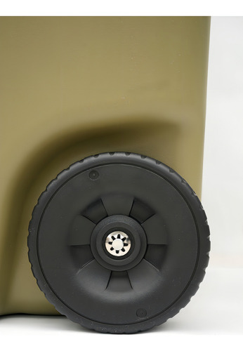 Conservadora Heladera 45 Lts Termica Playa Con Ruedas Driven Color Verde Musgo