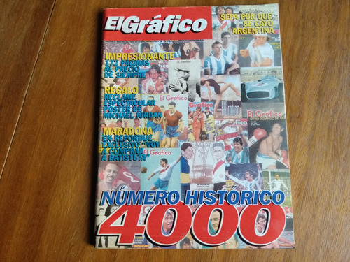 Revista El Gráfico Nro 4000 - Especial - Junio De 1996