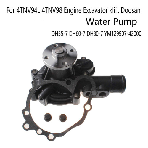 Bomba De Agua For Horquilla Excavadora Con Motor Yanmar 4t