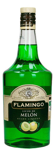 Caja De 12 Licor Flamingo Melon 1 L