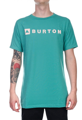 Remera Manga Corta Burton Vaultain Horizontal