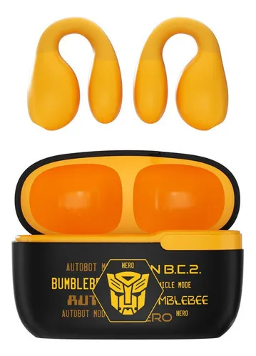 comprar Audífonos Bluetooth Transformers Tws 5,3 B-127 Bumblebee Color Negro