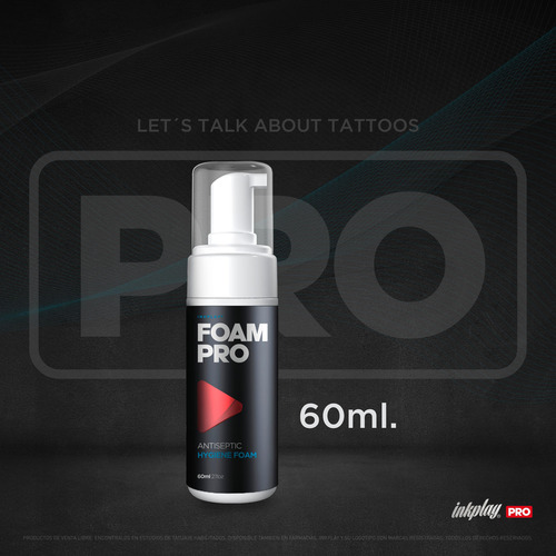 Foam Pro Espuma De Limpieza Tattoo - Inkplay 60ml