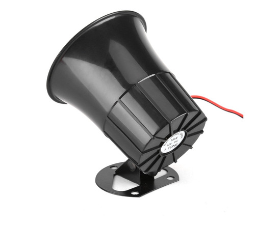 Dc12v 15w Con Cable Alarma Fuerte Sonido Bocina Con Soporte