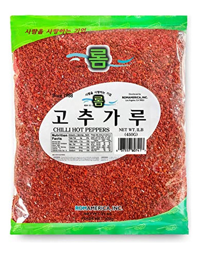 Pasta De Chile - Coreano Rojo Chili, Gochugaru, Hot Pepper C