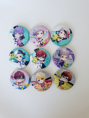 Lote Bottons Badges B-project King Of Caste Original