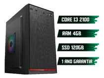 Comprar Pc Computador Cpu Intel Core I3 - Ssd 120gb 4gb Memória Ram