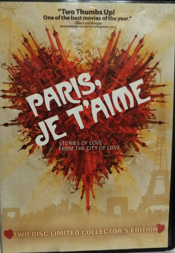 Paris, Je T'aime Dvd Movie  Rg1 Elijah Wood Alfonso Cuaron