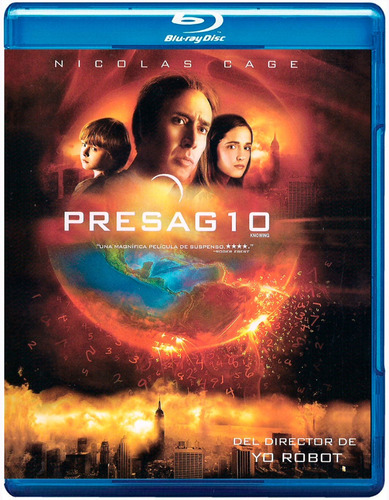 Blu-ray - Presagio - Knowing - Nicolas Cage