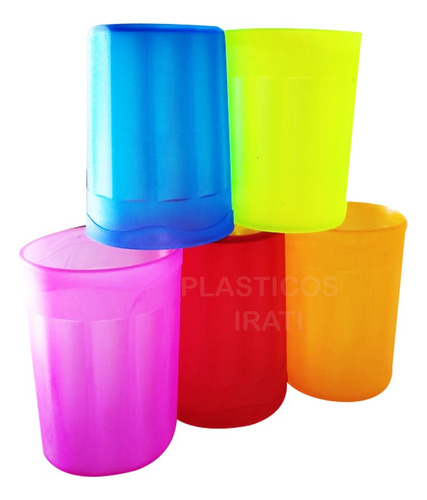 Juego De 50 Vasos Minis  Infantiles Clarificado De 150 Ml 