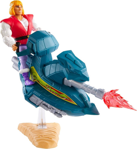 Masters Of The Universe Origins Jet Sled Con Príncipe Adam