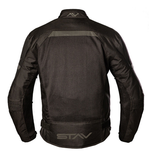 Imagen 2 de 10 de Campera Moto Stav All Seasons Protection Abrassion Control