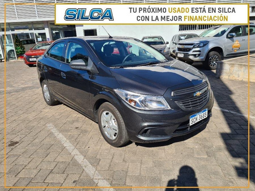 Chevrolet Prisma Joy 2018 Gris Oscuro 4 Puertas