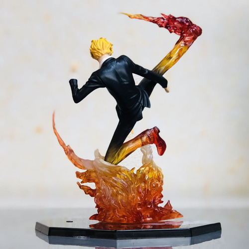 Figura One Piece 16cm Sanji Diable Jambe Estátua Ação