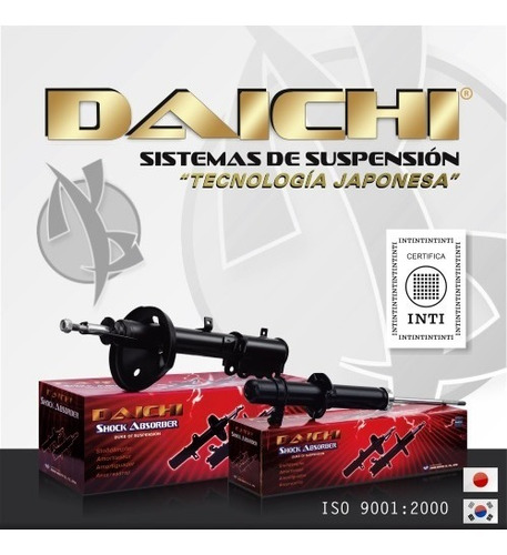 Kit Amortiguadores Delanteros Nissan March 2012-2018 Daichi