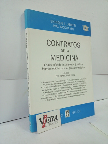 Contratos De La Medicina - Abatti / Rocca