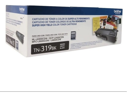 Toner Original Brother Tn-319bk Tn319 Tn 319 Negro L8850