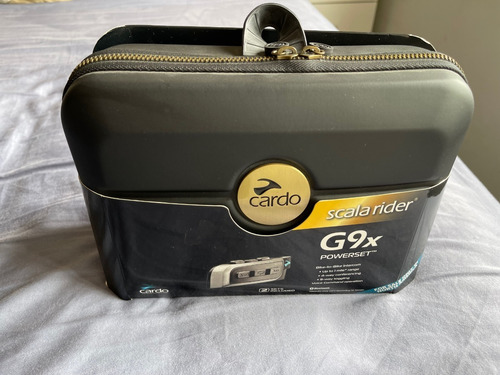 Par Intercom Cardo G9x Scala Rider Powerset 100% Funcionando
