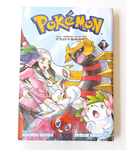 Pokémon Platinum 1! Mangá Panini! Novo E Lacrado!