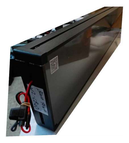 Letrero Led Programable Rgb 100x20cm P/autobus 12/24v