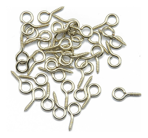 5x 50pcs Tiny Mini Eye Pins Eyepins Ganchos Ojales Tornillo